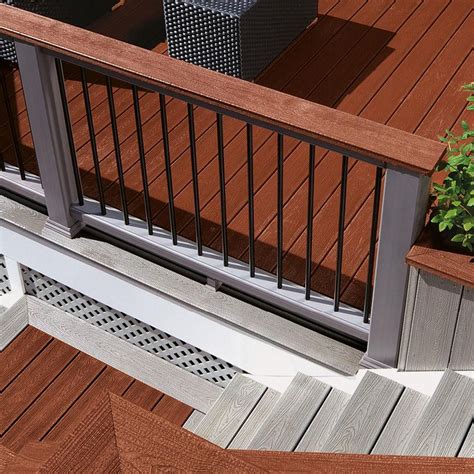 Rdi Finyl Line 10 Ft X 36 In H T Top Level Rail Kit In Earth Artofit