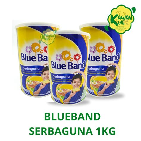 Jual BLUEBAND SERBAGUNA MARGARINE KALENG 1KG BLUEBAND SERBAGUNA