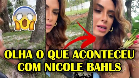 Nicole Bahls Virou Meme Nicole Bahls Descobre Que Plantou Muda De