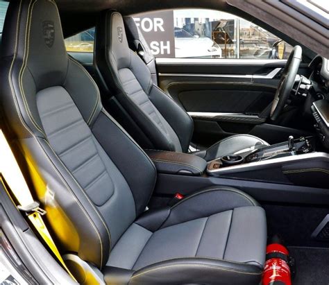 Anys Pics Of Full Black Leather With Slate Grey Deviated Seat Centres