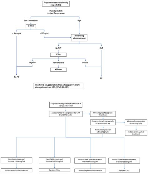 Frontiers Diagnostic Management Of Pregnant Women With Suspected Pulmonary Embolism