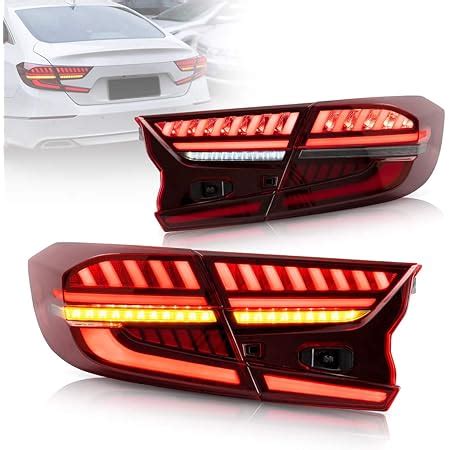 Amazon VLAND Full LED Tail Lights Compatible With Honda Accord