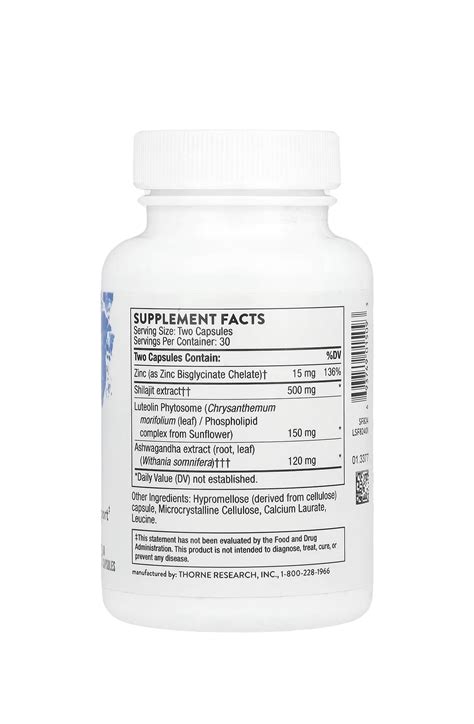 Testosterone Support 60' - Thorne