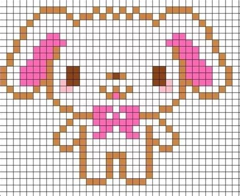 pin  lisa marie   animals patterns pixel art grid pixel