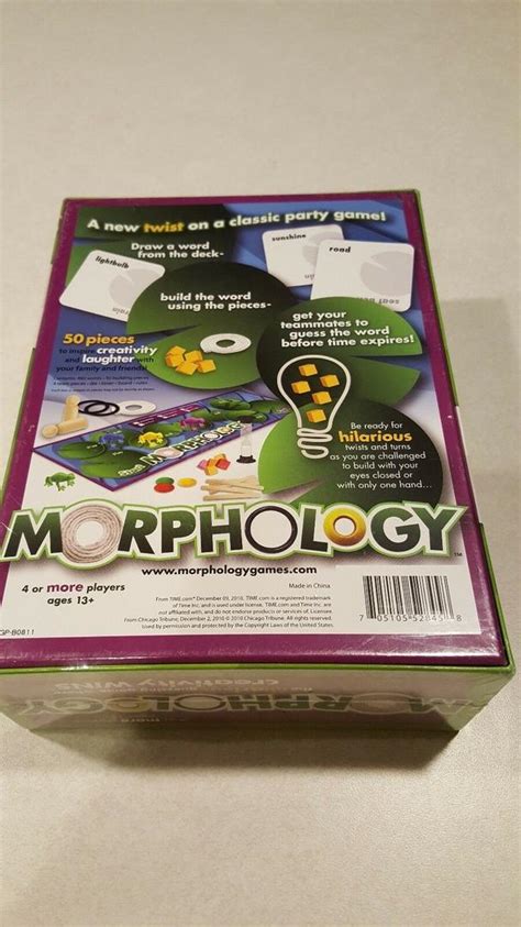 Morphology Morphology Games Creativity Wins 2027908087