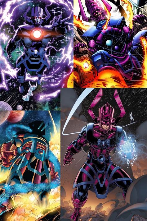 An Image Of Some Comics With Different Colors And Characters In The