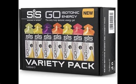 SIS GO Isotonic Energy Gels Variety Pack 7x60ml Go Vita Ballarat