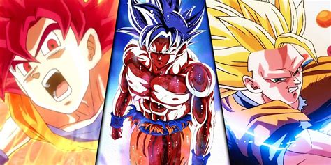 All Of Gokus Forms Ranked From Weakest To Strongest