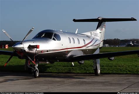 M DAVE Private Pilatus PC 12 Photo By Mark Empson Bourneavia