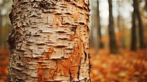 Rustic Autumn Forest A Detailed Close Up Of Textured Tree Bark