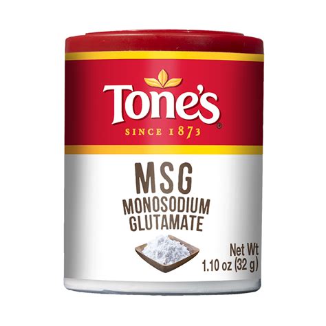 Msg Monosodium Glutamate Tone S