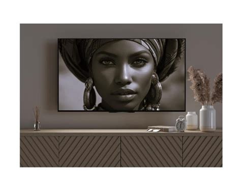 African Woman Wall Art African Art Digital Prints Wall Art Black