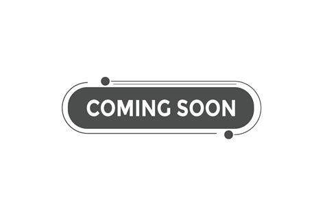 Coming Soon Button Web Banner Templates Vector Illustration 16330821