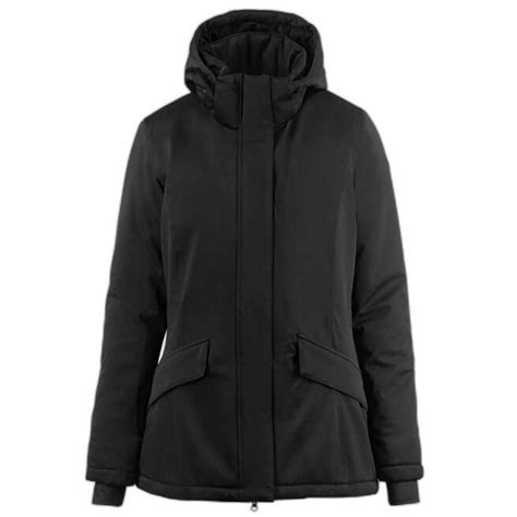 Manteau D Hiver Capuche Femme B Vertigo Dana Black Cdiscount