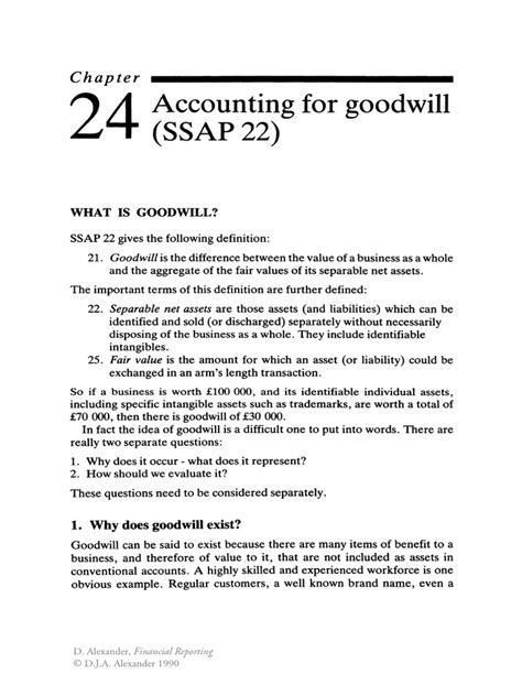 Goodwill Pdf Goodwill Accounting Net Present Value