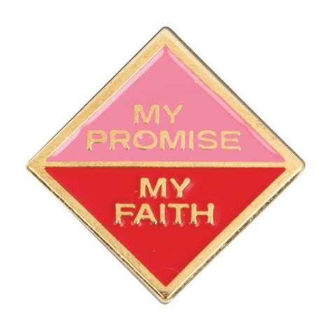 Cadette My Promise My Faith Pin Year 2 Girl Scout Shop