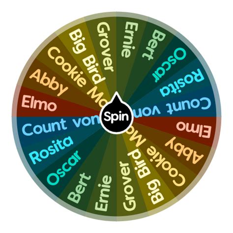 Sesame Street Characters | Spin The Wheel App