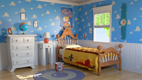 Artstation Toy Story Andys Room