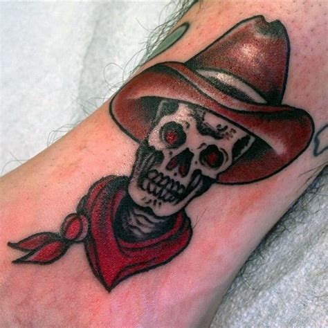 90 Cowboy Tattoos For Men Wild Wild West Designs