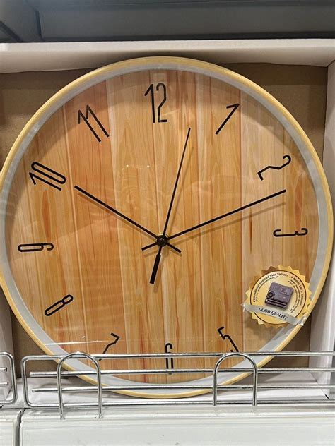 Jam Dinding Model Kayu Perabotan Rumah Di Carousell