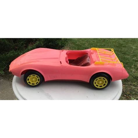 Vintage Pink Barbie Car