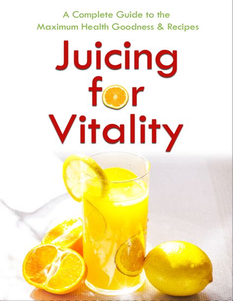 Juicing For Vitality