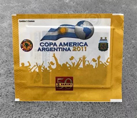 Envelope De Figurinhas Copa América 2011 Tiago Silva Brasil MercadoLivre