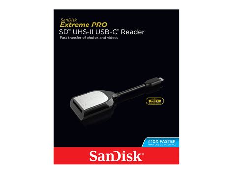 SanDisk Extreme PRO SD UHS-II - USB-C kortinlukija - KAR-FOTO