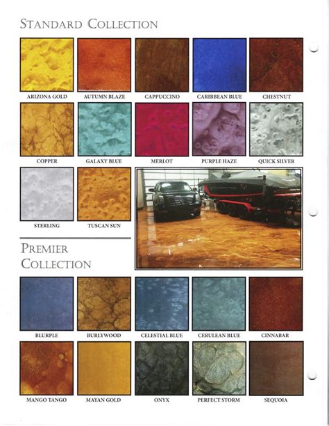 Metallic Garage Floor Colors - AZ Garage Floors