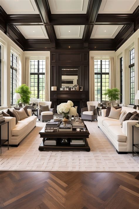 Majestic Retreat: Oak Living Room Extravagance | Living room decor