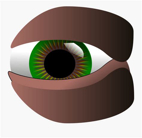 Vector Clip Art Of Green Eye - Clip Art , Free Transparent Clipart - ClipartKey