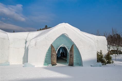 Cómo es dormir en el hotel de hielo de Quebec Don Viajes