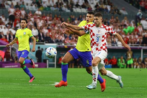 Croatia And Brazil Locked 0 0 At Halftime In World Cup Quarter Final