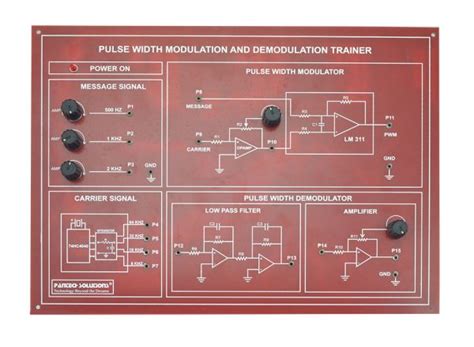 Pulse Width Modulation And Demodulation Circuit Diagram Circuit Diagram