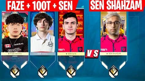 SEN Tarik 100T Asuna FAZE Shanks Vs SEN ShahZam Happened In