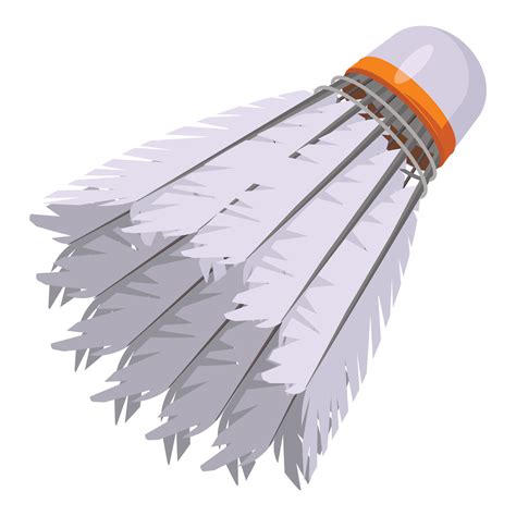 Sport shuttlecock icon, cartoon style 14517287 Vector Art at Vecteezy