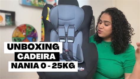 CADEIRA PARA AUTO NANIA UNBOXING Thaay Oliveira YouTube