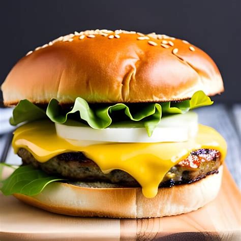 premium photo  cheeseburger  lettuce  tomato