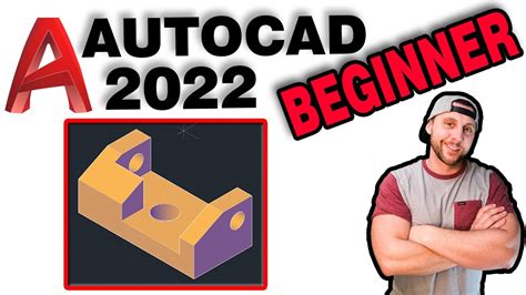 3d Modeling 101 Beginner Tutorial Autocad 2022 Youtube