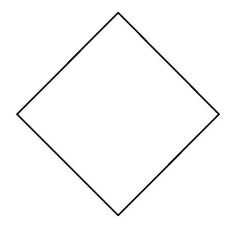 Ejemplos De Rombo Figuras Geométricas En Acción