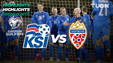 Islandia Vs Liechtenstein Highlights Uefa Qualifiers Tudn