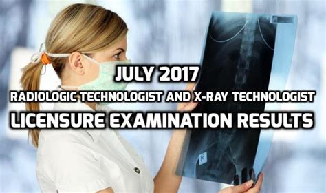 X Ray Technologists Board Exams Reviewer Licensure Exam Q And A