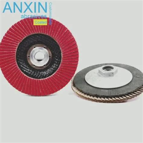 Vsm Ceramic Curved Flap Disc With Fiberglass Backing With 5 8 11