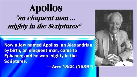 Was Apollos A Christian Before Priscilla And Aquila Corrected His