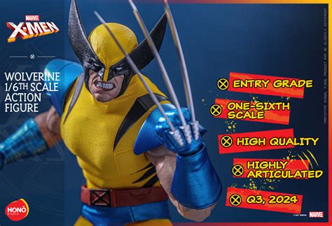 Hono Studio HS X Men Wolverine Hot Toys Complete Checklist