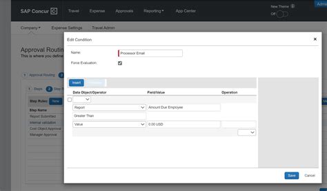 Notifications Invoice And Expense Sap Concur Community