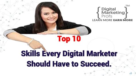 Ppt Want To Know About Top 10 Skills Every Digital Marketer Should