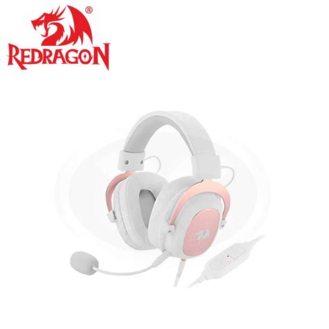 Redragon H510 Zeus 2 Gaming Headset 7 1 Surround Sound Memory Foam Ear Pads 53mm Drivers