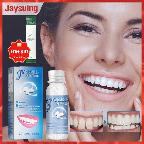 Jaysuing Temporary Tooth Repair Kit Teeth And Gaps Falseteeth Solid