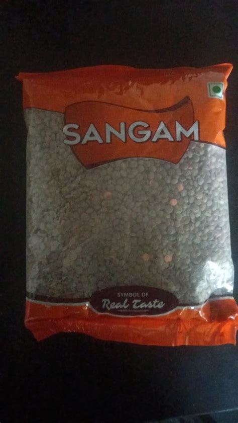 Sangam Black Sabut Masoor Dal High In Protein Packaging Size G